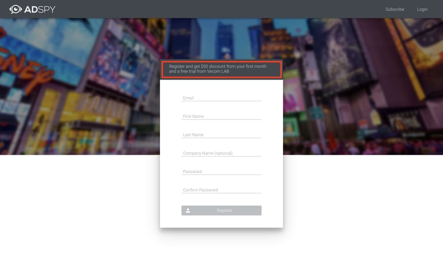 VecomLab AdSpy