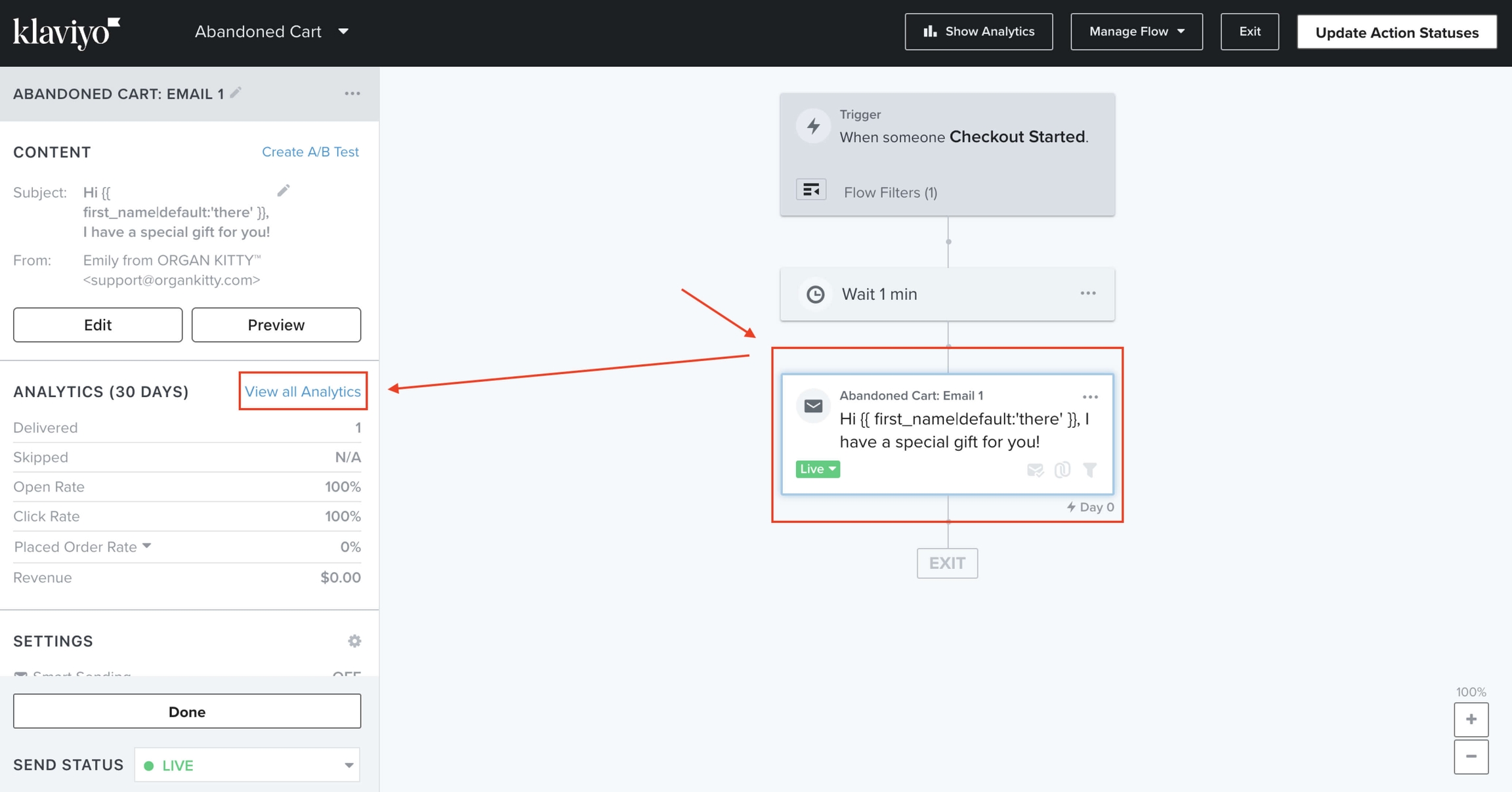 VecomLab Shopify App Klaviyo