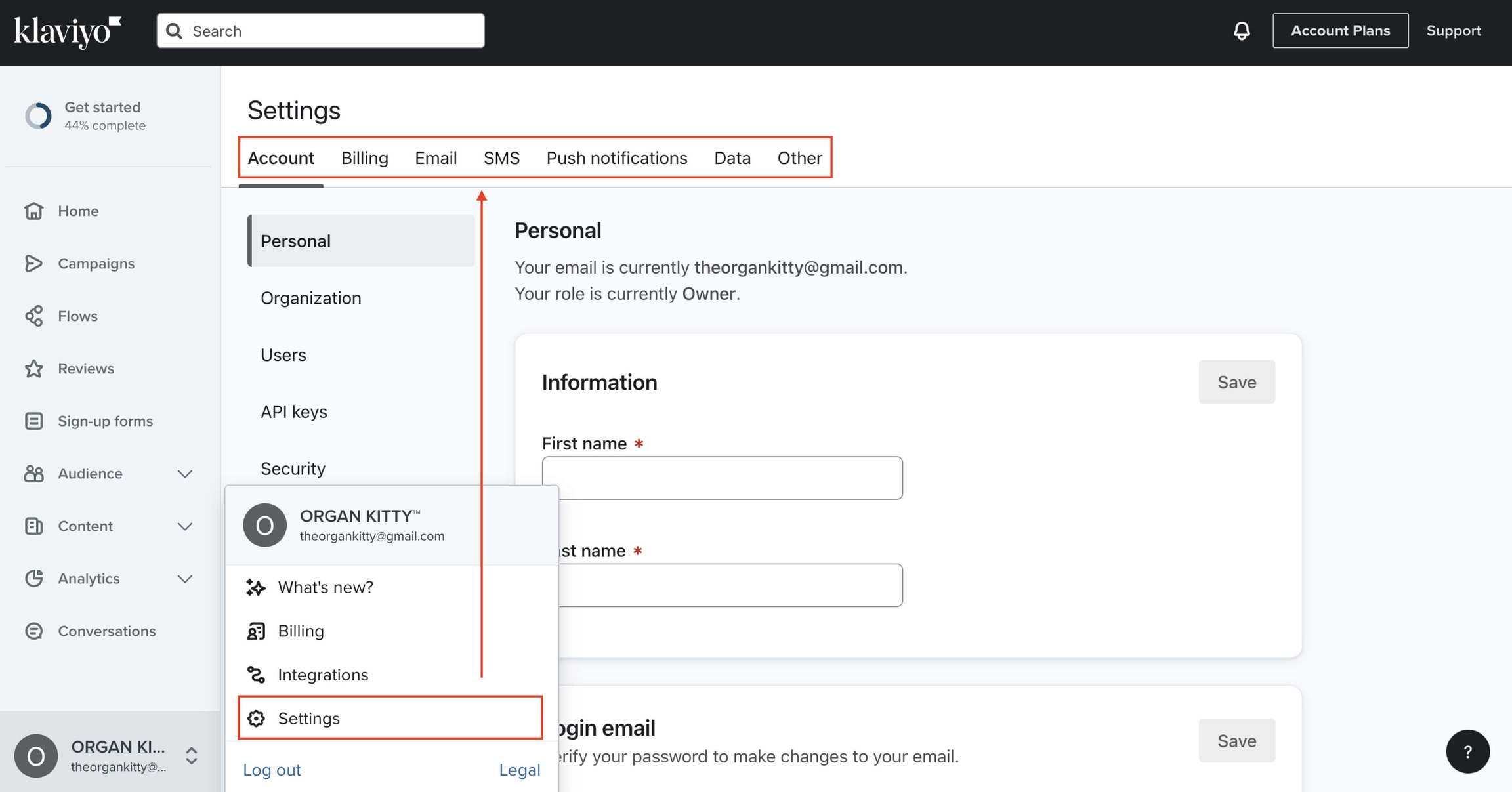 VecomLab Shopify App Klaviyo