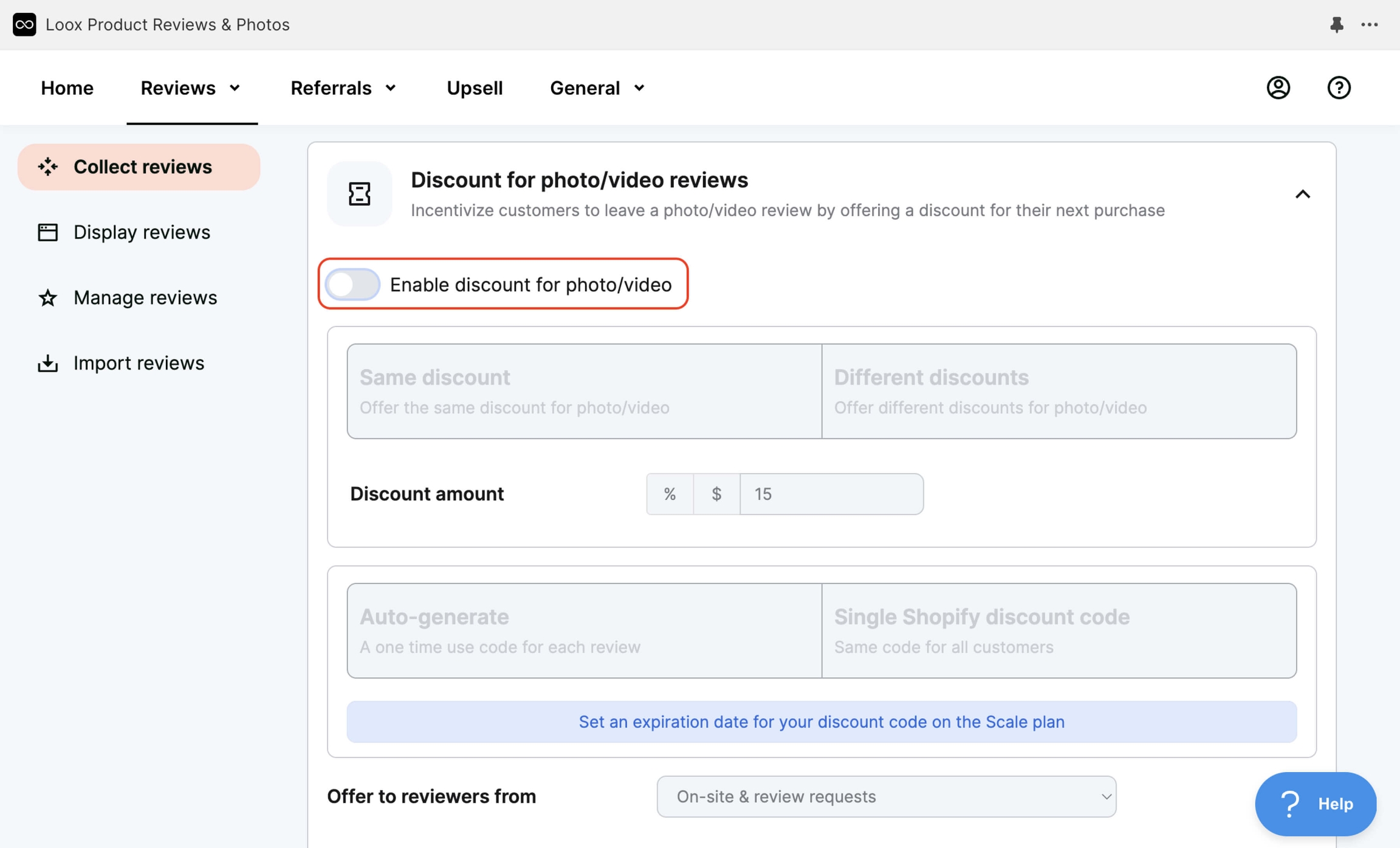VecomLab Shopify App Loox